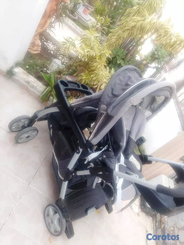 coches y sillas - Se vende coche doble 4