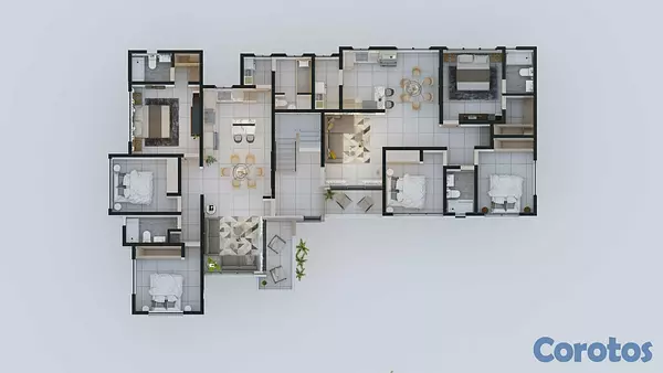 apartamentos - Proyecto Residencial Laura Marie, ubicado en la Ur 2