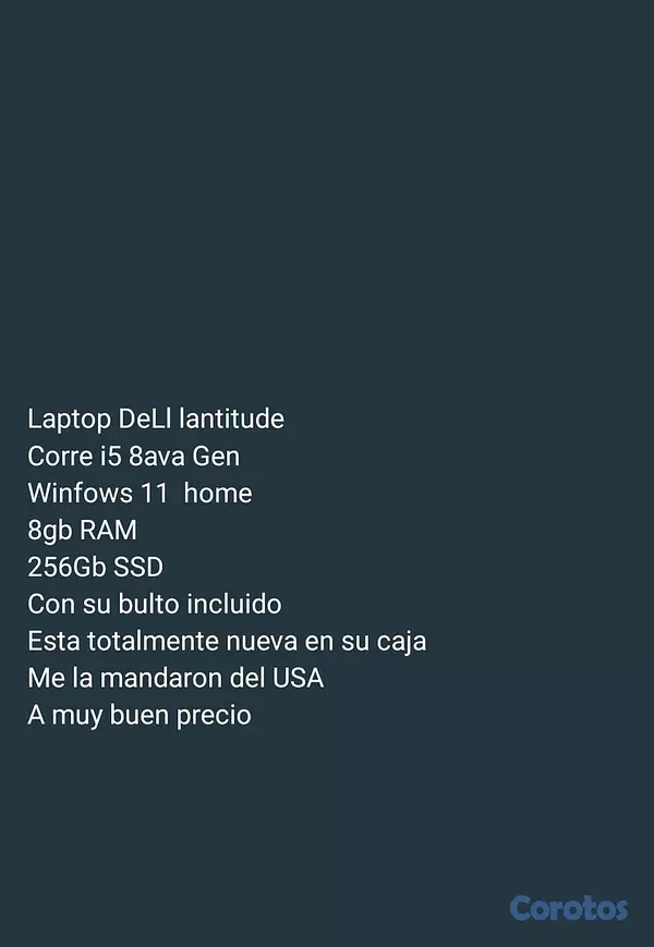 computadoras y laptops - Me la acaban de enviar cuentas con sus accesorios  7