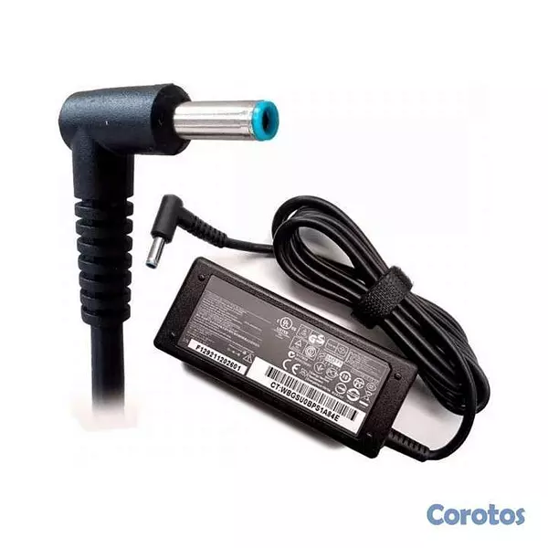 computadoras y laptops - CARGADOR HP POLO AZUL 19V 2.31A y 4.62A ORIGINAL 