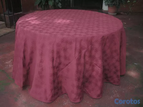 decoración y accesorios - MANTELES, Y TOPES PARA MESAS DE 60" DE DIÁMETRO Y BAMBALINAS DE 96" MESAS BUFFET 5