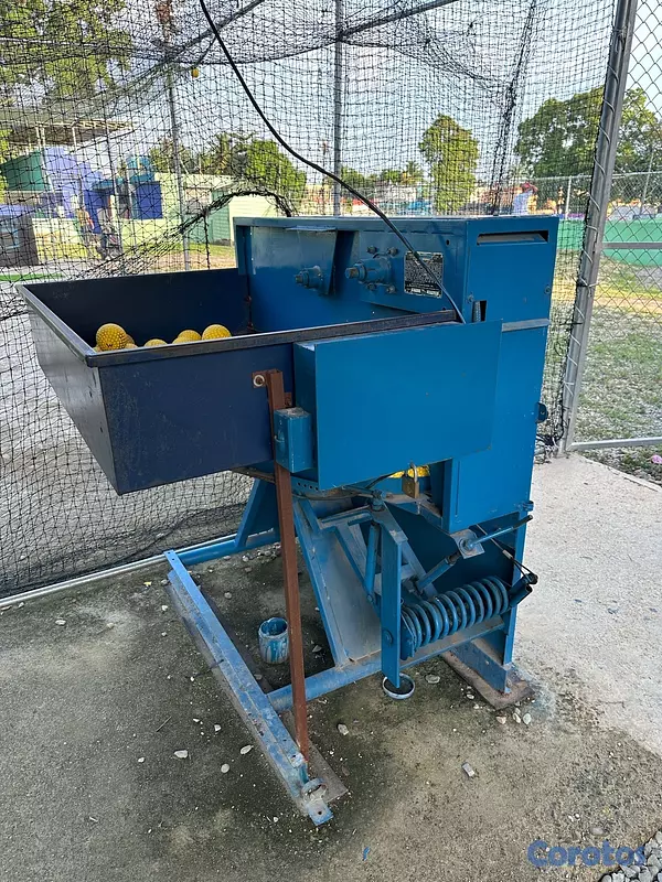hobby y coleccion - máquina de béisbol (bateo) 4