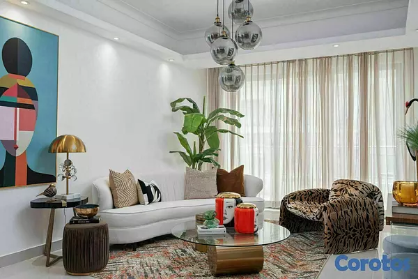 apartamentos - Alquilo Apartamento Moderno Finamente Amueblado en El Millon 
Código: PD497 2