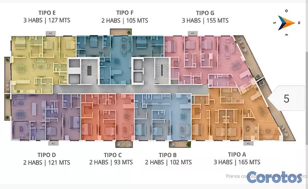 apartamentos - Proyecto en venta pre lanzamiento en La Esperilla, 3 habitaciones 1