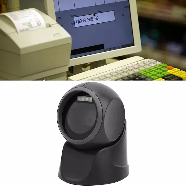impresoras y scanners - 2D lector de código de barra bidimensional de escritorio USB, escaner codigos  5