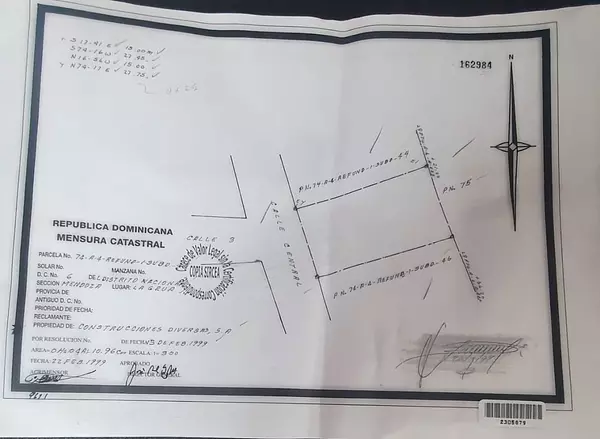 solares y terrenos - Solar de 410 metros con su titulo/Autopista San Isidro. VENDIDO 5