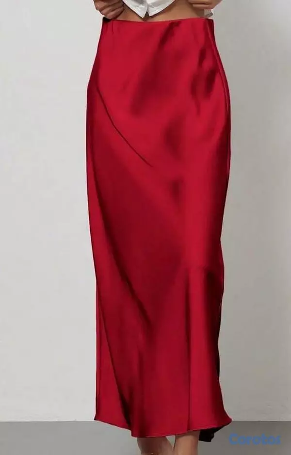ropa para mujer - FALDA DE SATÍN  2