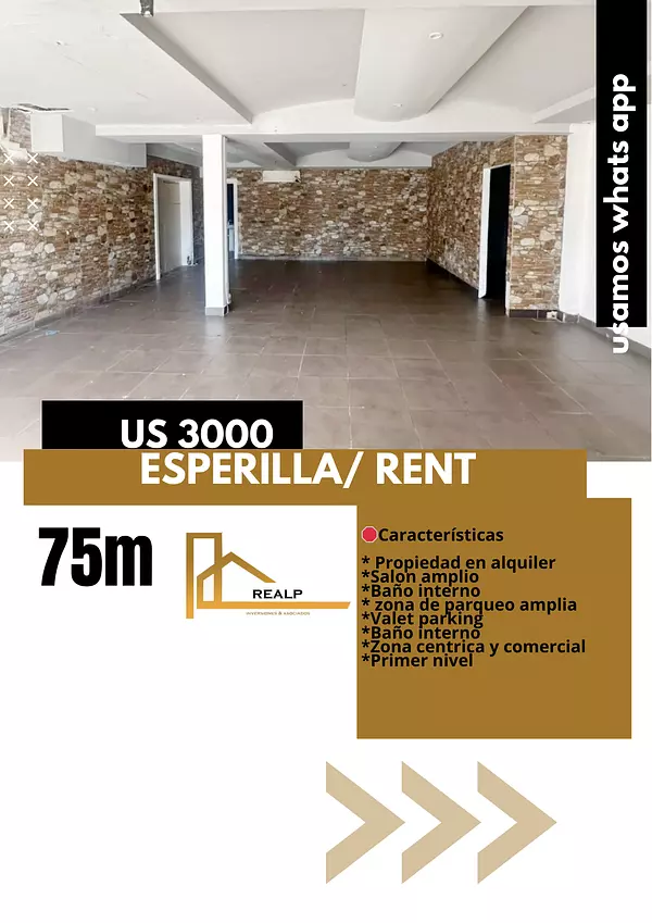 oficinas y locales comerciales - Local primer nivel céntrico  1