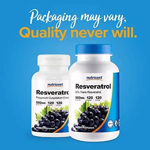 Salud y Equipamiento Médico - Resveratrol 0.017 Onzas; 120 Capsulas 3