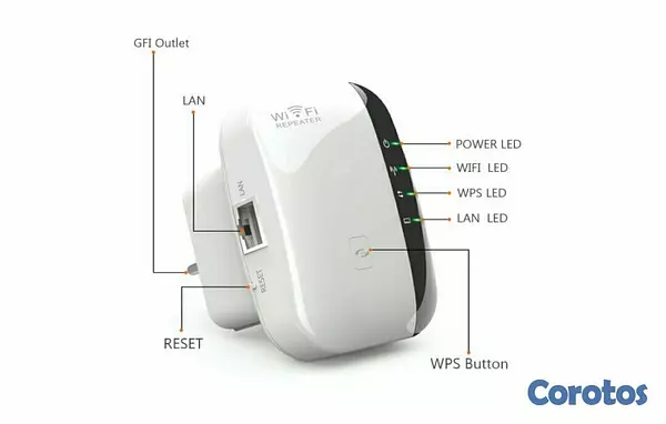 accesorios para electronica - Repetidor wifi - extiende la señal de tu internet 3