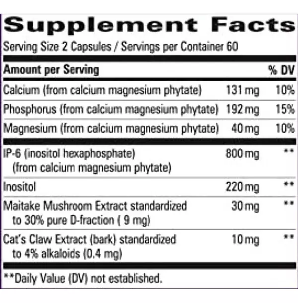 Salud y Equipamiento Médico - Nature's Way - Inositol 120 capsulas 2