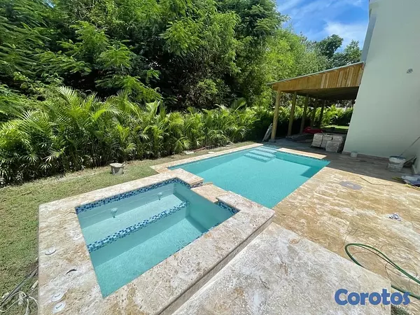 casas vacacionales y villas - Vendo Amplia Villa en Metro country club Juan dolió con piscina  6