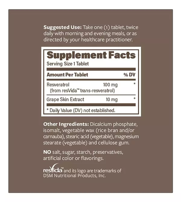Salud y Equipamiento Médico - Resveratrol 150 Tab 100 Mg 2