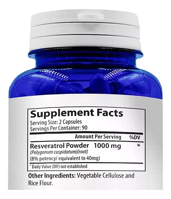 Salud y Equipamiento Médico - Resveratrol 180caps Nasabeahava 2