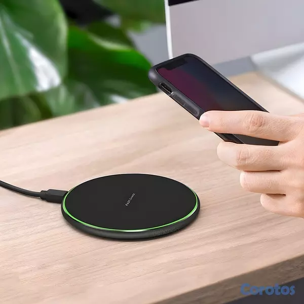 accesorios para electronica - ⚡ Cargador Inalámbrico Fast Charger Qi Carga Rápid 3