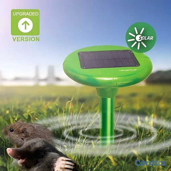 animales y mascotas - Repelente Solar para Ratas y Ratones – Jardín y Cé 2