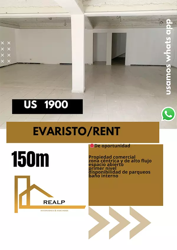 oficinas y locales comerciales - Local en evaristo primer nivel  1