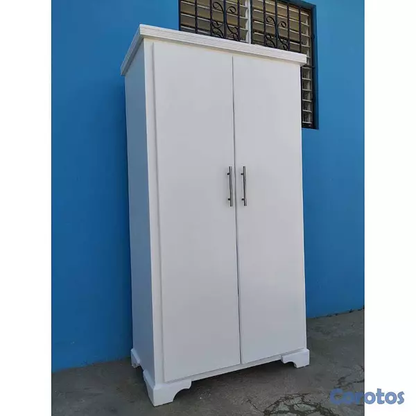 muebles y colchones - Ropero blanco pequeño  2