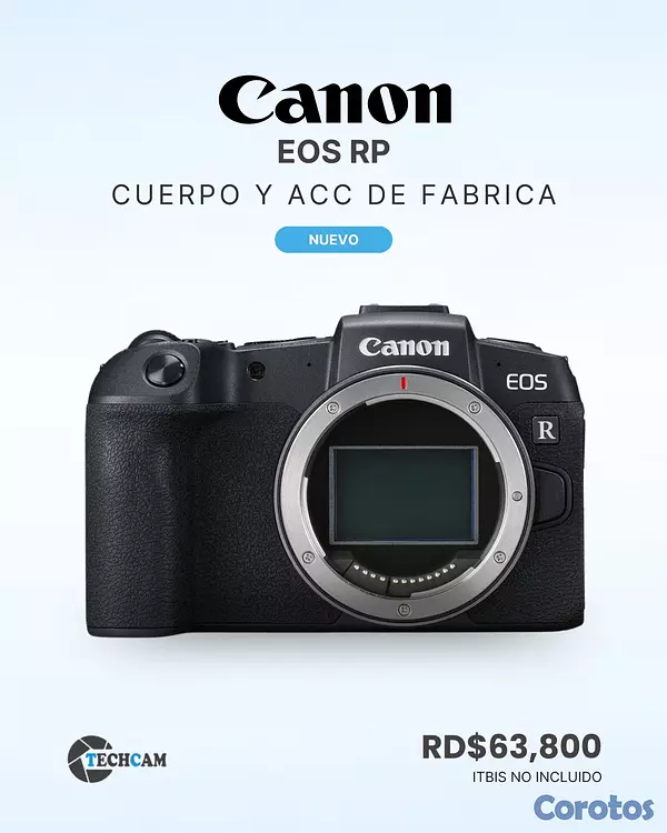 camaras y audio - CAMARAS CANON 3