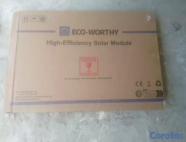 plantas e inversores - Kit de Panel Solar 120w 4