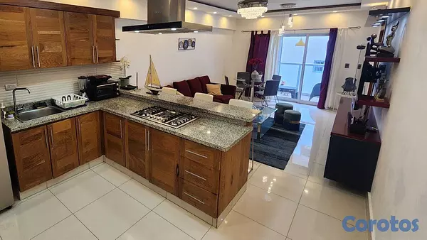 apartamentos - Apartamento Amueblado en Urbanización Fernández 9