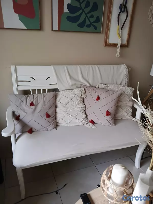 muebles y colchones - Juego de muebles en madera 2