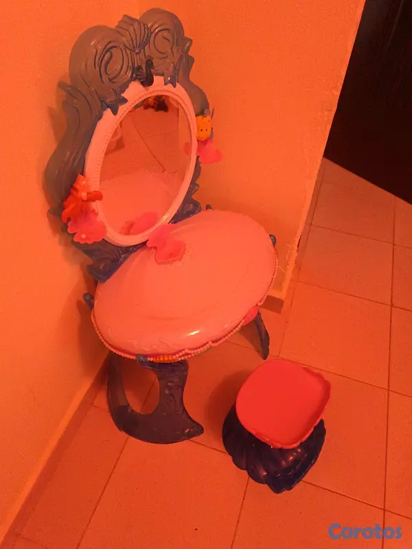 juguetes - Tocador o Vanity de niña de "La sirenita Ariel ", Disney  7