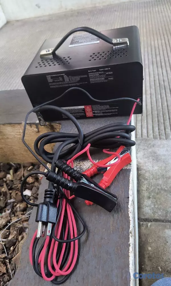 otros electronicos - cargador de batería Truper 4