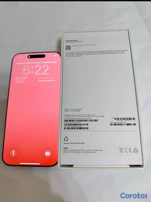 celulares y tabletas - iPhone 16 pro Max 1 tb  3
