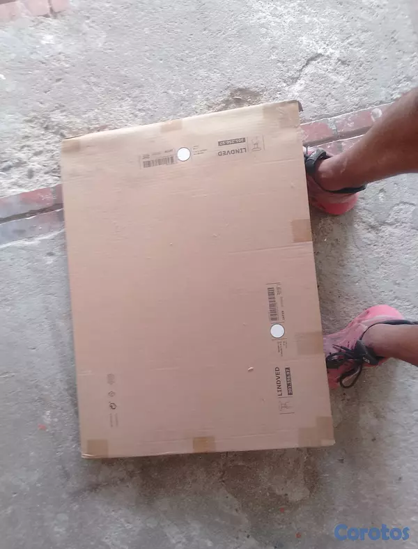 muebles y colchones - Mesa de Metal Ikea Lindved 2