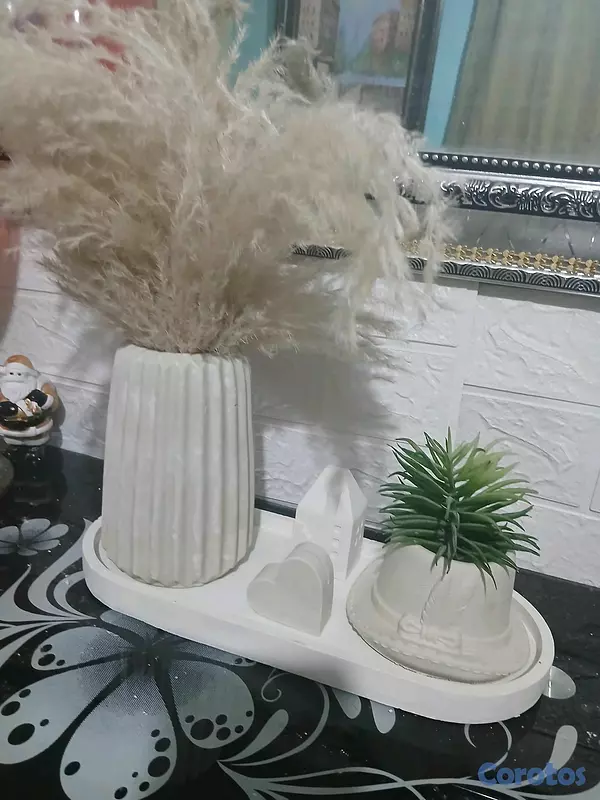 decoración y accesorios - piezas en yeso  7
