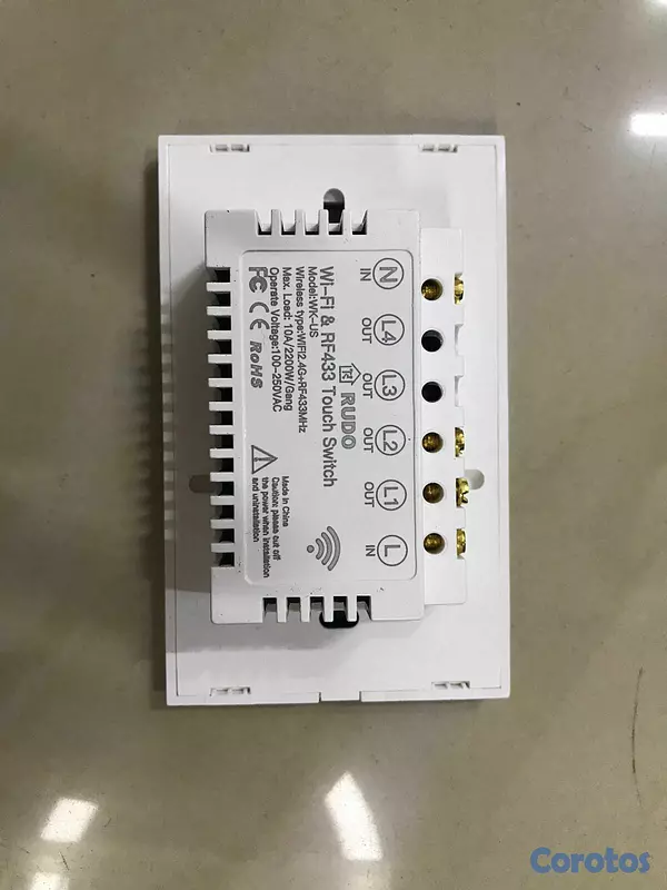 otros electronicos - INTERRUPTOR WIFI-1  CONECTOR 3