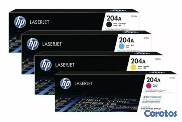 impresoras y scanners - Cartucho de tóner original LaserJet HP  CF510A  ( 204A )  en CF511A  CF512A  CF5