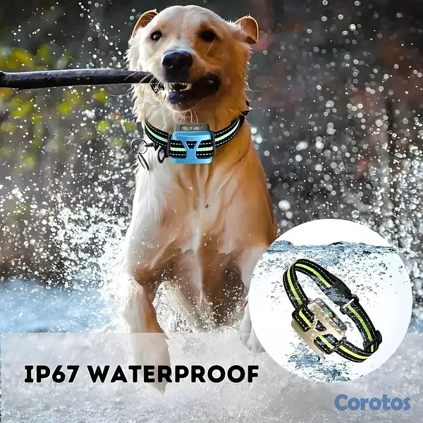 animales y mascotas - Collar Antiladridos para Perros – Recargable con V 6