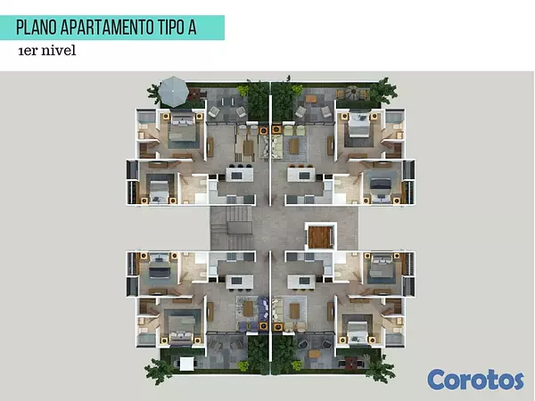 apartamentos -  APARTAMENTO RESIDENCES PUNTA CANA  4