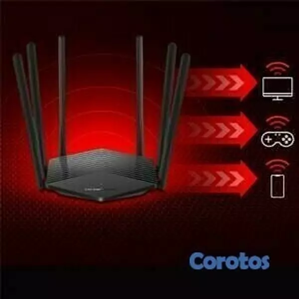 computadoras y laptops - ROUTER LAN MERCUSYS INALAMBRICO MR50G AC1900 ,LANR-0093 3