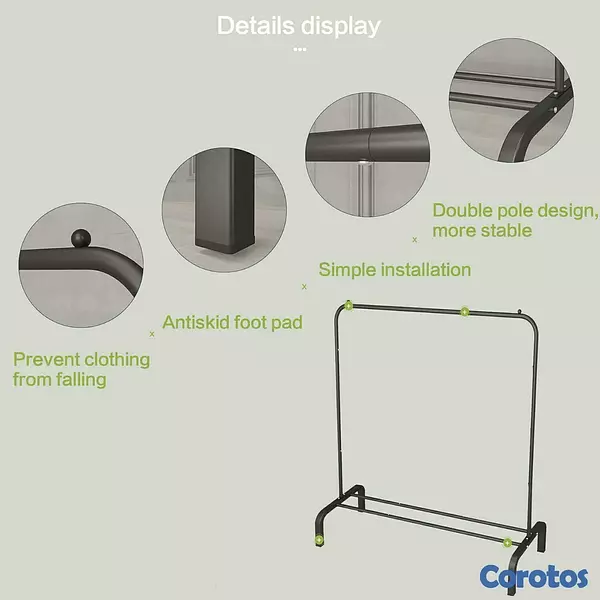 decoración y accesorios - Perchero Organizador de ropa  2