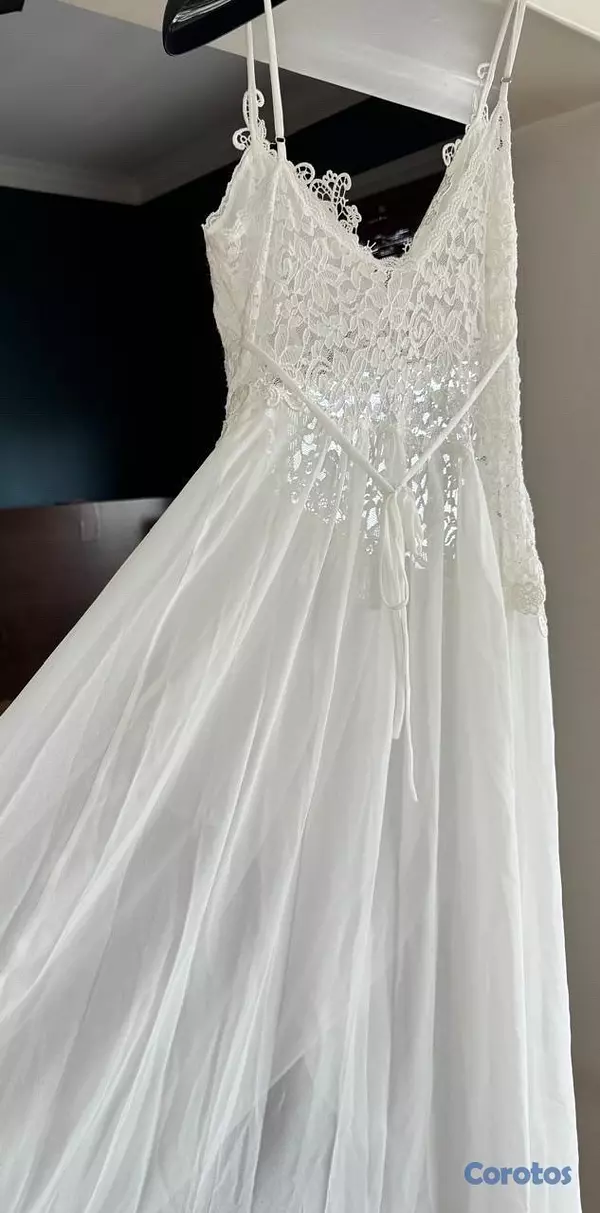 ropa para mujer - Conjunto (camiseta y bata) para noche de boda o foto sección.  6