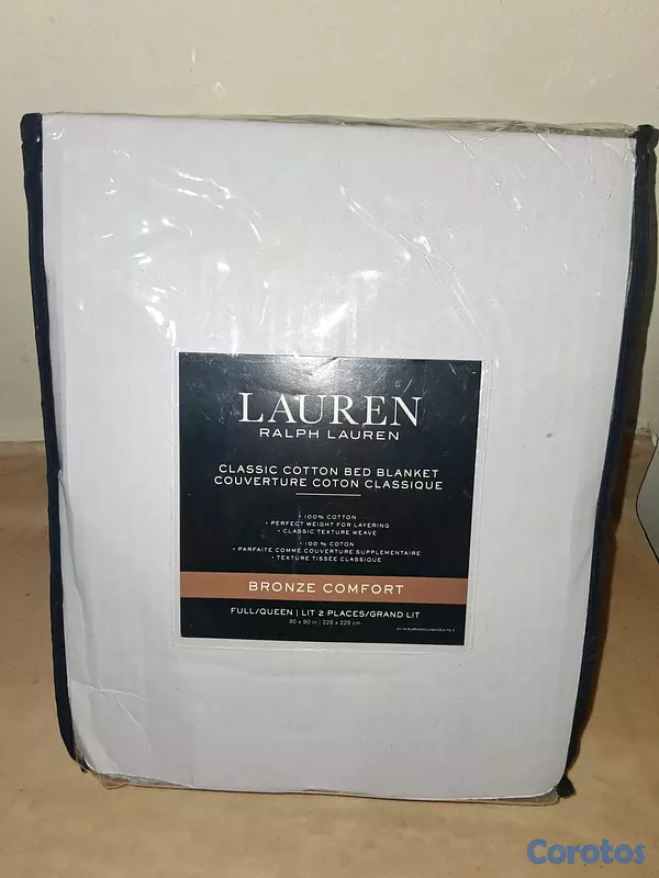 decoración y accesorios - Ralph Lauren Manta Cobertor Full Queen 90 x 90  4