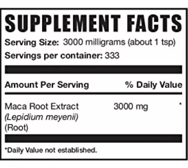 Salud y Equipamiento Médico - Bulksupplements - Maca 1 Kg 2