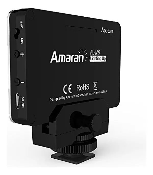 Salud y Equipamiento Médico - Aputure Al-m9 Amaran Led Mini Light En Luz De Video De Camar 4