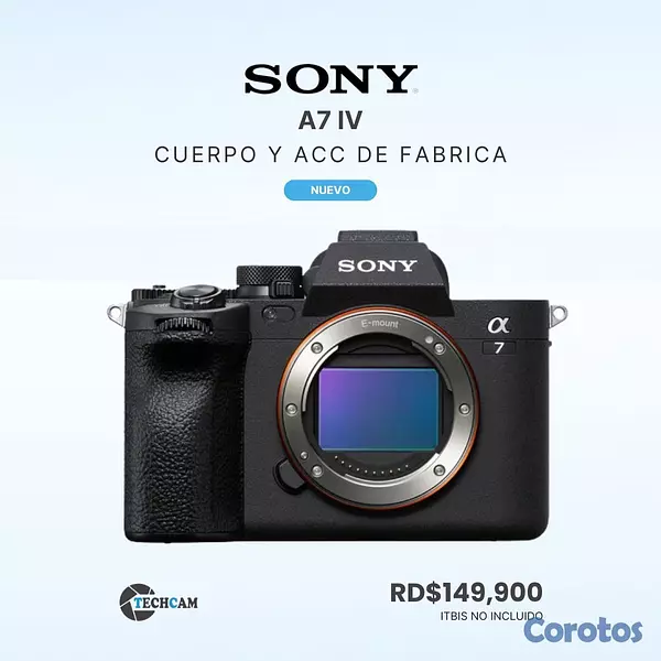 camaras y audio - CAMARAS SONY 3