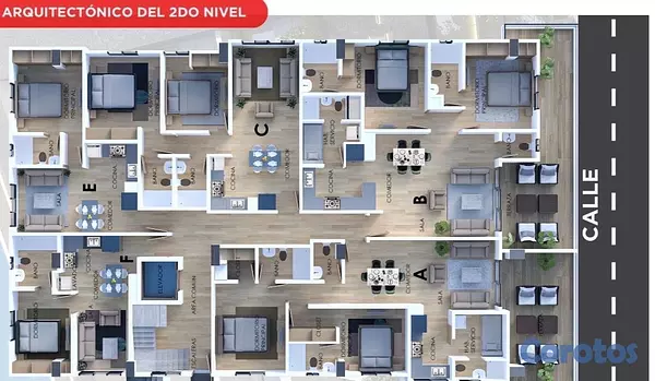 apartamentos - proyecto plano avenida Independencia caíque una y dos habitaciones entrega 2027 3