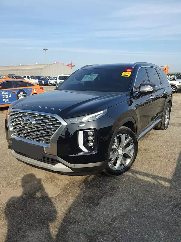 jeepetas y camionetas - HYUNDAI PALISADE 2019 NEGRA GASOLINA 4