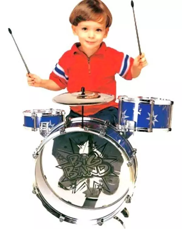 juguetes - Batería De Juguete Para Niño, Tambor, Bateria. 3