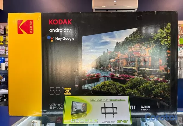 tv - SMART TV KODAK DE 55 PULGADAS GOOGLE TV CONTROL POR VOZ 4K ULTRA 2026 NUEVAS #TV