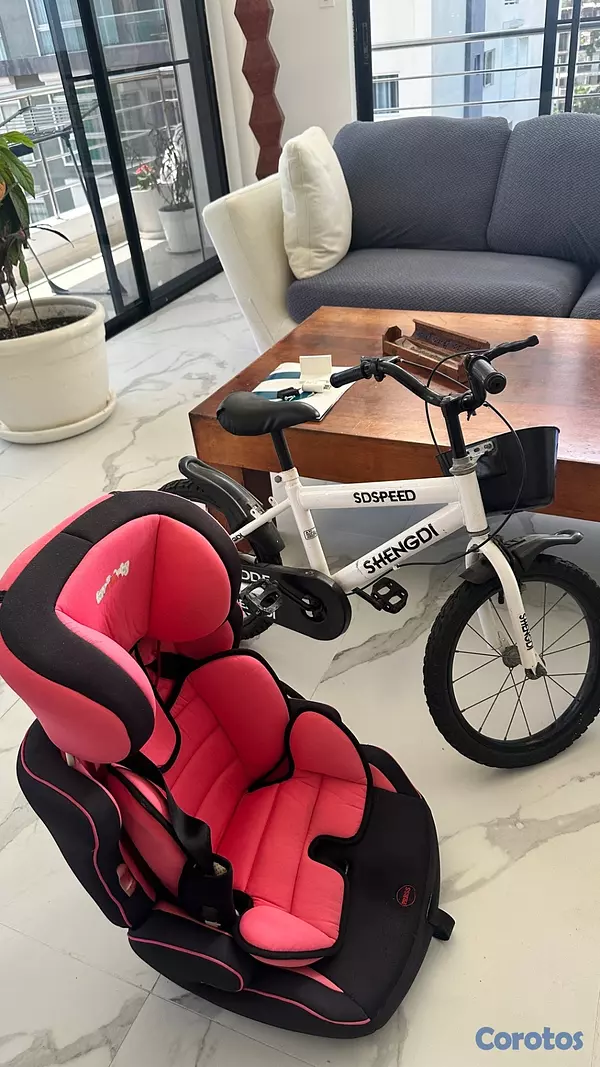 accesorios - Silla de bebé por carro y bicicleta  2