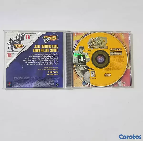 consolas y videojuegos - Street Fighter Collection 2 de PlayStation 1 (PS1) 2
