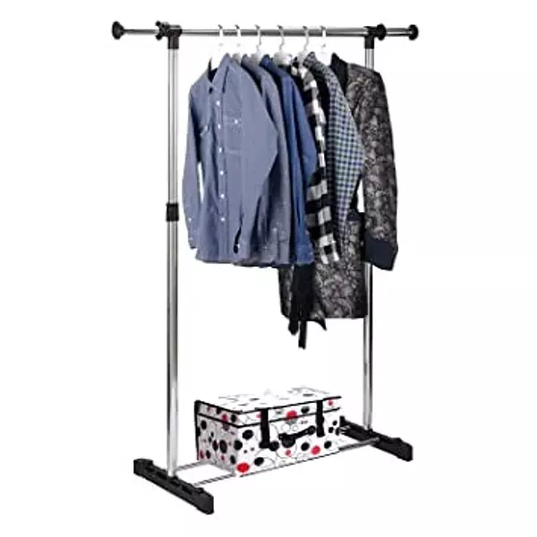 decoración y accesorios - Rack Tendedero de ropa Ajustable Liviano Portátil Paca Soporta 30 Kg 66 Libras 2