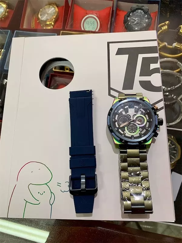 joyas, relojes y accesorios - Reloj T5 doble pulsera. Original. AL POR MAYOR Y AL DETALLE  1